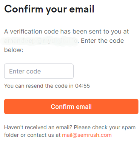 Confirm Your Email